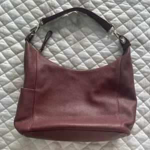 Longchamp maroon purse